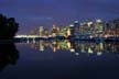 Coal Harbour At Night, Downtown Vancouver