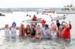 Jan 1st 2004 - The Polar Bear Swim Event At English Bay, Canada Stock Photographs