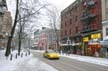 Gastown Winter, Canada Stock Photographs