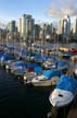 False Creek Boats, Canada Stock Photographs