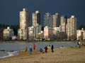 West End English Bay, Canada Stock Photographs