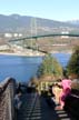 Lios Gate Bridge View From Prospect Point, Canada Stock Photographs
