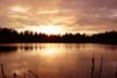 Sunset At Beaver Lake, Stanley Park
