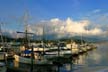 Clouds Over North Vancouver, Canada Stock Photographs