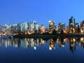 Coal Harbour At Night, Downtown Vancouver