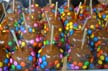 Colorful Candy Apples, Canada Stock Photos