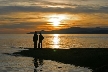 English Bay Sunset, Canada Stock Photos