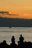 Sunset Fishing, English Bay