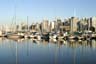 Coal Harbour Boats, Canada Stock Photographs