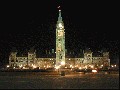 Parliament At Night, Parliament Building At Night Ottawa Canada